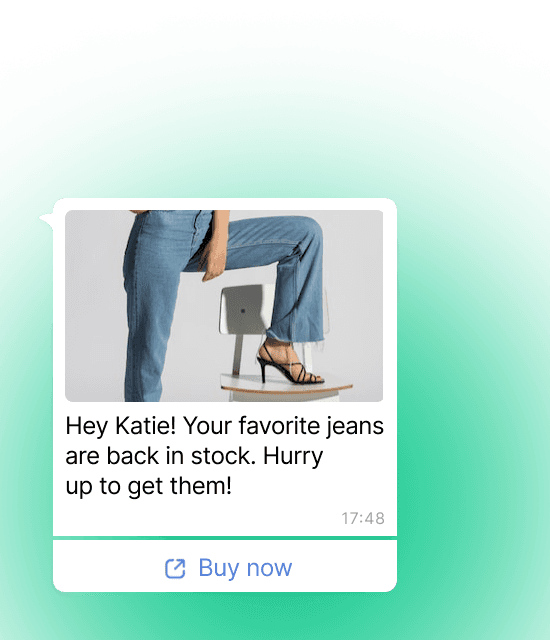 Back-in-stock &
price drop alerts image