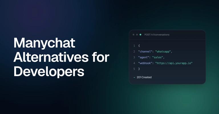 Manychat Alternatives for Developers (2026) preview